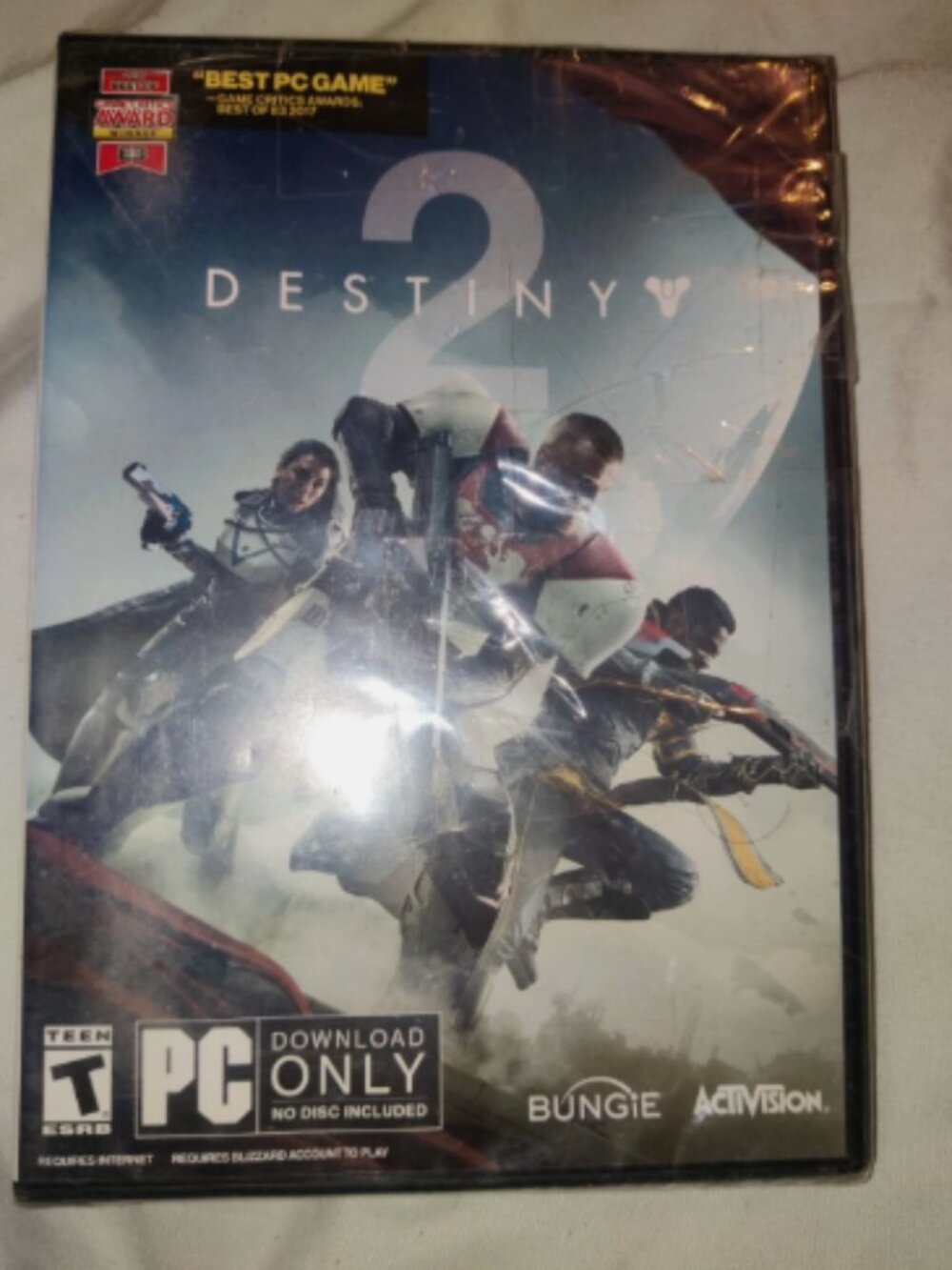 Destiny 2 Game for Windows PC ONLY (PC 2017) New Sealed